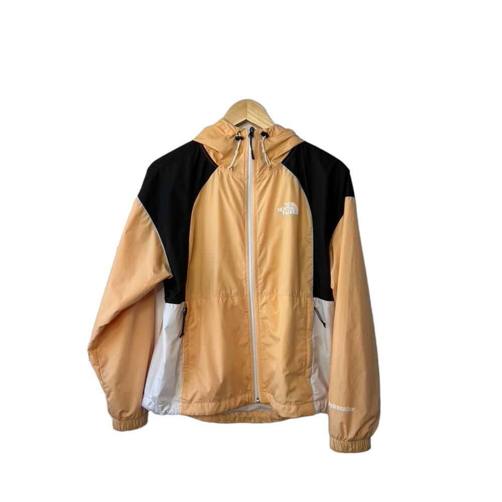 The North Face Hydrenaline Jacket  Apricot Ice-Black-White Women's Sz Small New